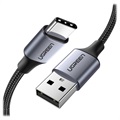 Ugreen Quick Charge 3.0 USB-C kábel – 3A, 1m – szürke