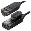 Ugreen Slim nagy sebességű Ethernet kábel RJ45 - 2m - Fekete