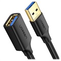 Ugreen USB 3.0 dugasz/anya hosszabbító kábel - 1 m - fekete