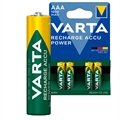 Varta Ready2Use újratölthető AAA akkumulátorok - 1000 mAh