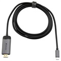 Verbatim USB-C/HDMI 4K videokábel - 1,5 m - fekete