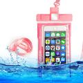 Whistle Design Universal Waterproof Case IPX8 - 6.5" - Pink