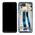 Xiaomi 11 Lite 5G NE előlap és LCD kijelző 5600050K9D00 - Kék