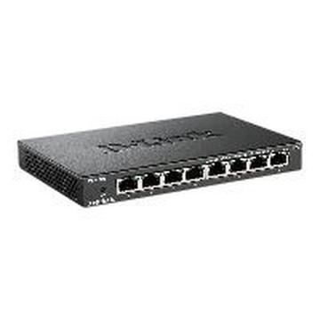 D-Link DES 108 8 Portos Fast Ethernet nem Menedzselt Asztali Kapcsoló - Fekete
