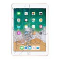 iPad 9.7 (2018) kijelzőüveg és érintőképernyő javítás - fehér