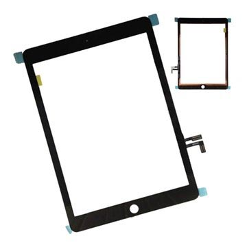 iPad Air, iPad 9.7 kijelzőüveg és érintőképernyő – fekete