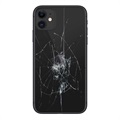 iPhone 11 hátlapjavítás – csak üveg – fekete