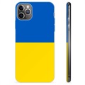 iPhone 11 Pro Max TPU tok ukrán zászló - sárga és világoskék