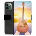iPhone 11 Pro prémium pénztárca tok - gitár