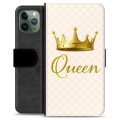 iPhone 11 Pro prémium pénztárca tok - Queen