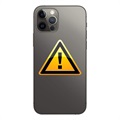 iPhone 12 Pro Max akkumulátorfedél javítása - beleértve keret - fekete