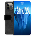iPhone 12 Pro Max Premium pénztárca tok - Iceberg