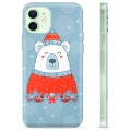 iPhone 12 TPU tok - karácsonyi medve