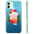iPhone 12 TPU tok - Winter Piggy