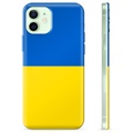 iPhone 12 TPU tok ukrán zászló - sárga és világoskék