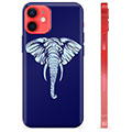 iPhone 12 mini TPU tok - elefánt