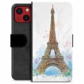 iPhone 13 Mini Premium pénztárca tok - Párizs