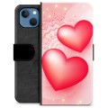 iPhone 13 prémium pénztárca tok - szerelem