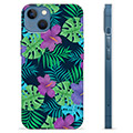 iPhone 13 TPU tok - trópusi virág