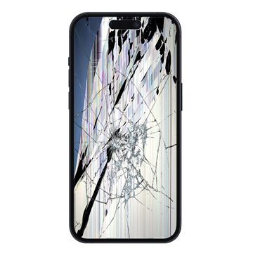 iPhone 15 LCD és érintőképernyő javítás - Fekete - Eredeti minőség