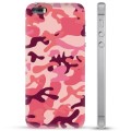 iPhone 5/5S/SE TPU tok - rózsaszín terepszínű