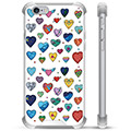 iPhone 6 / 6S hibrid tok - szívek