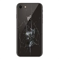 iPhone 8 hátlapjavítás – csak üveg – fekete
