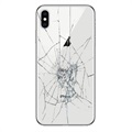 iPhone XS Max hátlap javítás - Csak üveg - Fehér