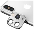 iPhone XS Max hamis fényképezőgép matrica - ezüst