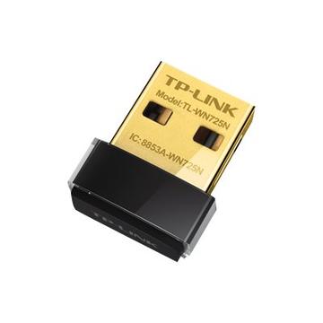 TP-Link TL-WN725N Vezeték Nélküli Nano USB 2.0 Adapter - 150Mb/s