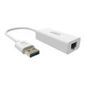 Vision SuperSpeed USB 3.0 / Ethernet Adapter - Fehér